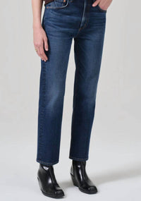 Citizens of Humanity Zurie Ankle Straight Leg Jeans in wanderlust - women's jeans - view 4