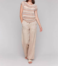 Charlie B - Crochet Cap Sleeve Top