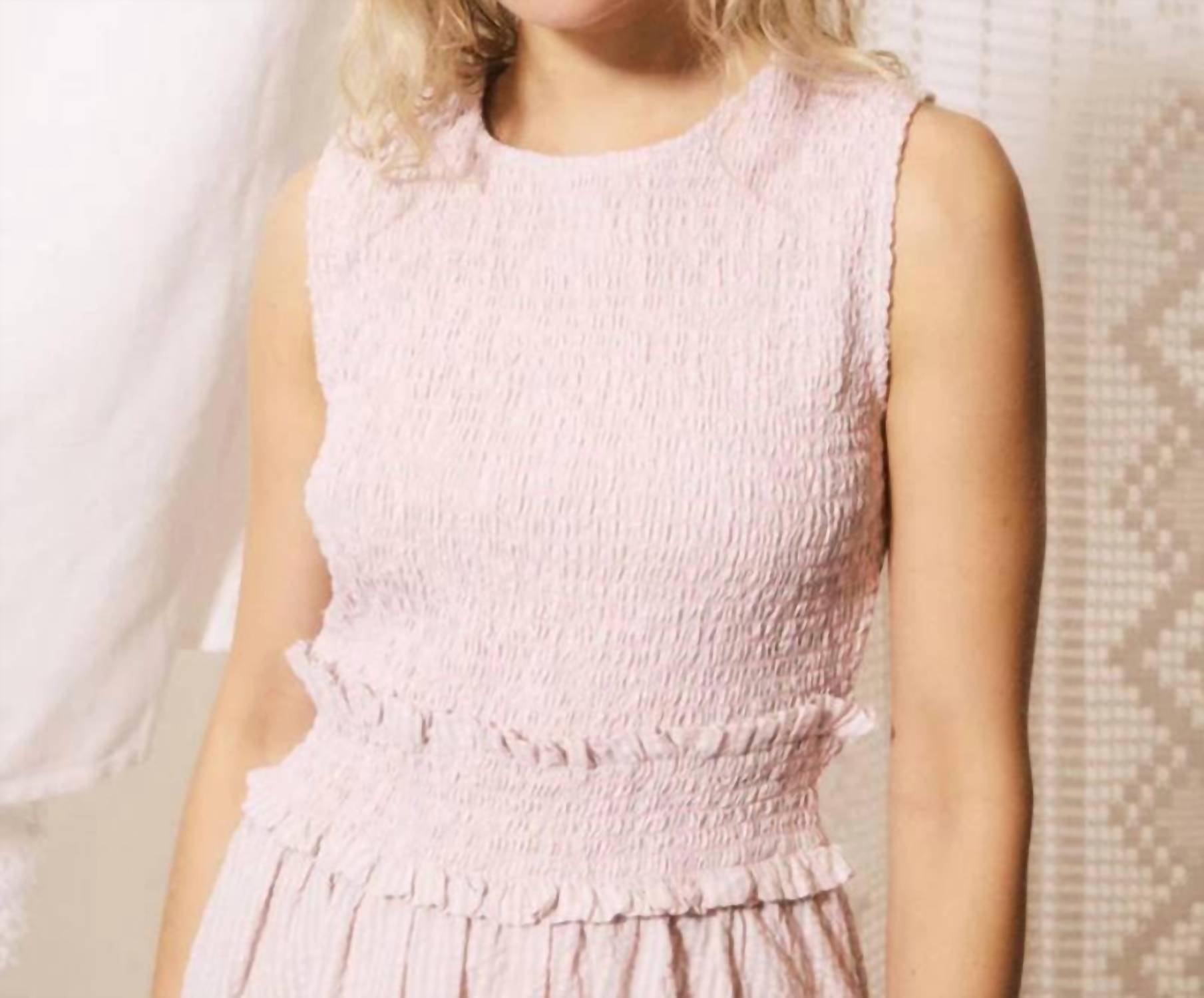 Frnch - Antonietta Rose Pale Dress