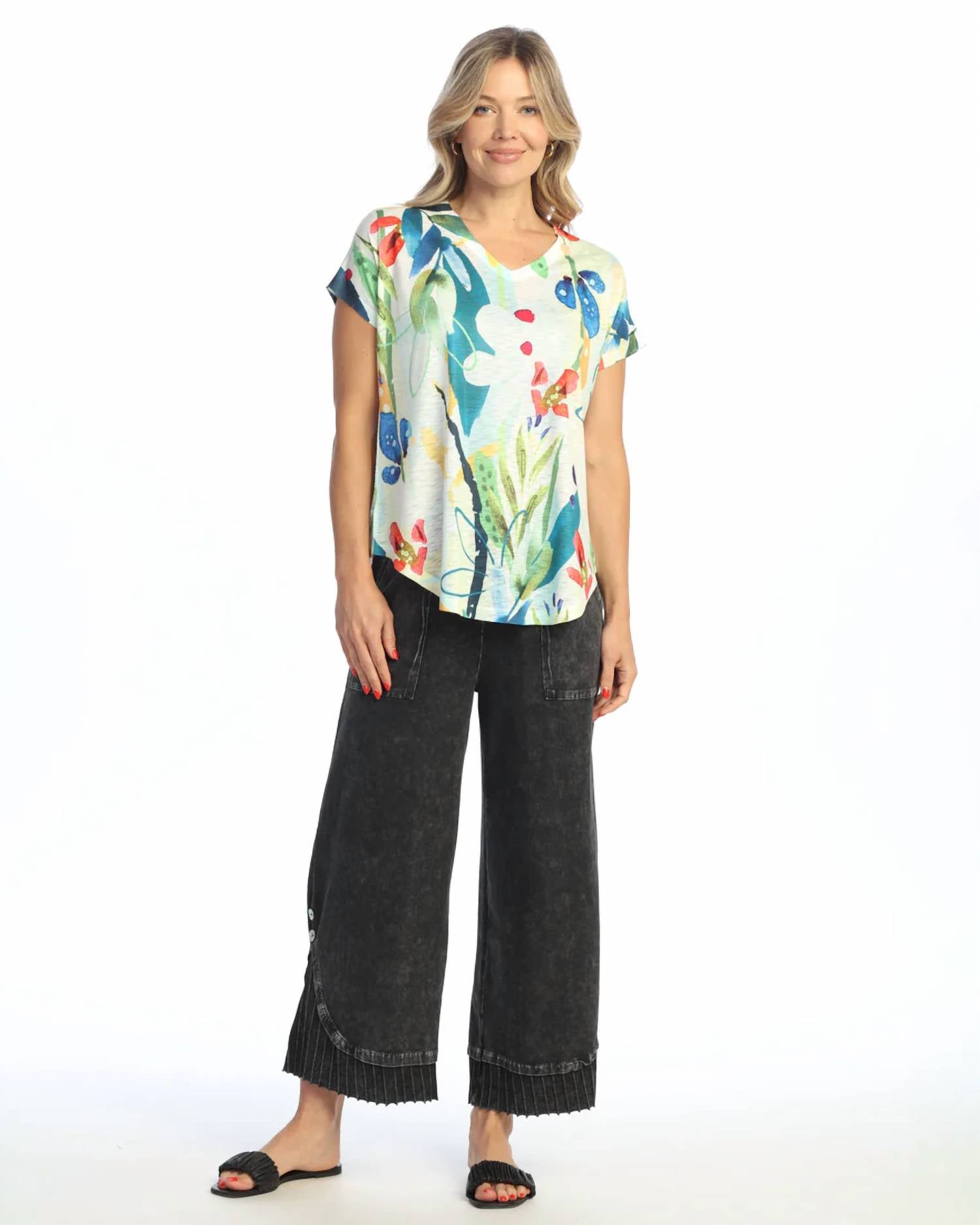 Jess & Jane - Cap Sleeve Top
