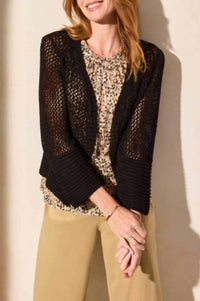 Tribal - Bell Sleeve Open Stitch Cardigan