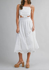 Mable - Lola Eyelet Maxi Set