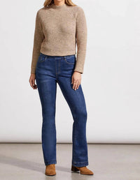 Tribal - Audrey Pull On Flare Jeans