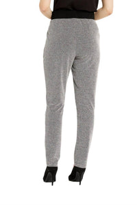 Joseph Ribkoff Matching Pant And Top Set in black off white - women's sleepwear - view 5