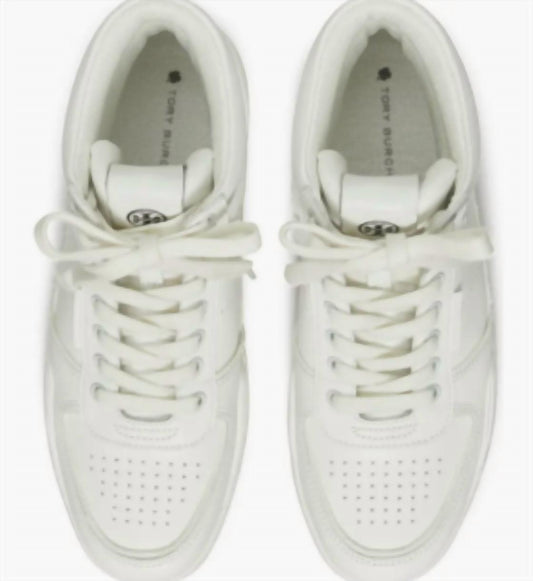 Women's Clover Court High Purity Bianco High Top Sneakers