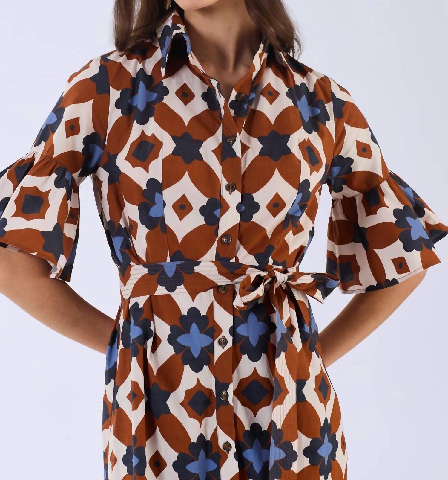 Beyond By Vera - Brooke Mosaic Dress