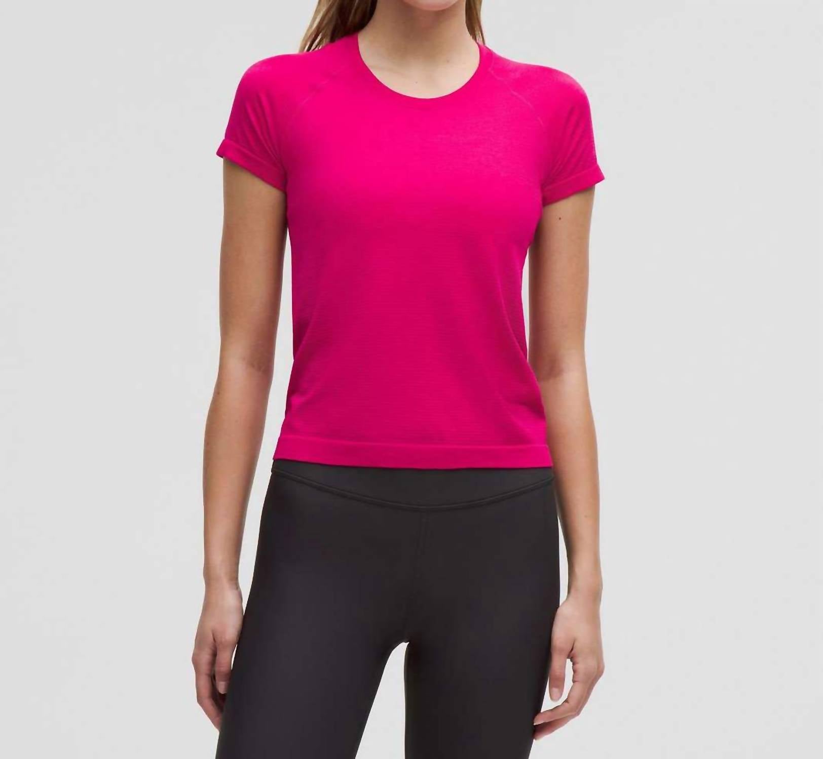 lululemon Swiftly Tech Short-sleeve 2.0 Race Length Top in passionate - women's t-shirt