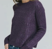 Autumn Cashmere - Baby Ladder Stitch Boxy Crew Sweater