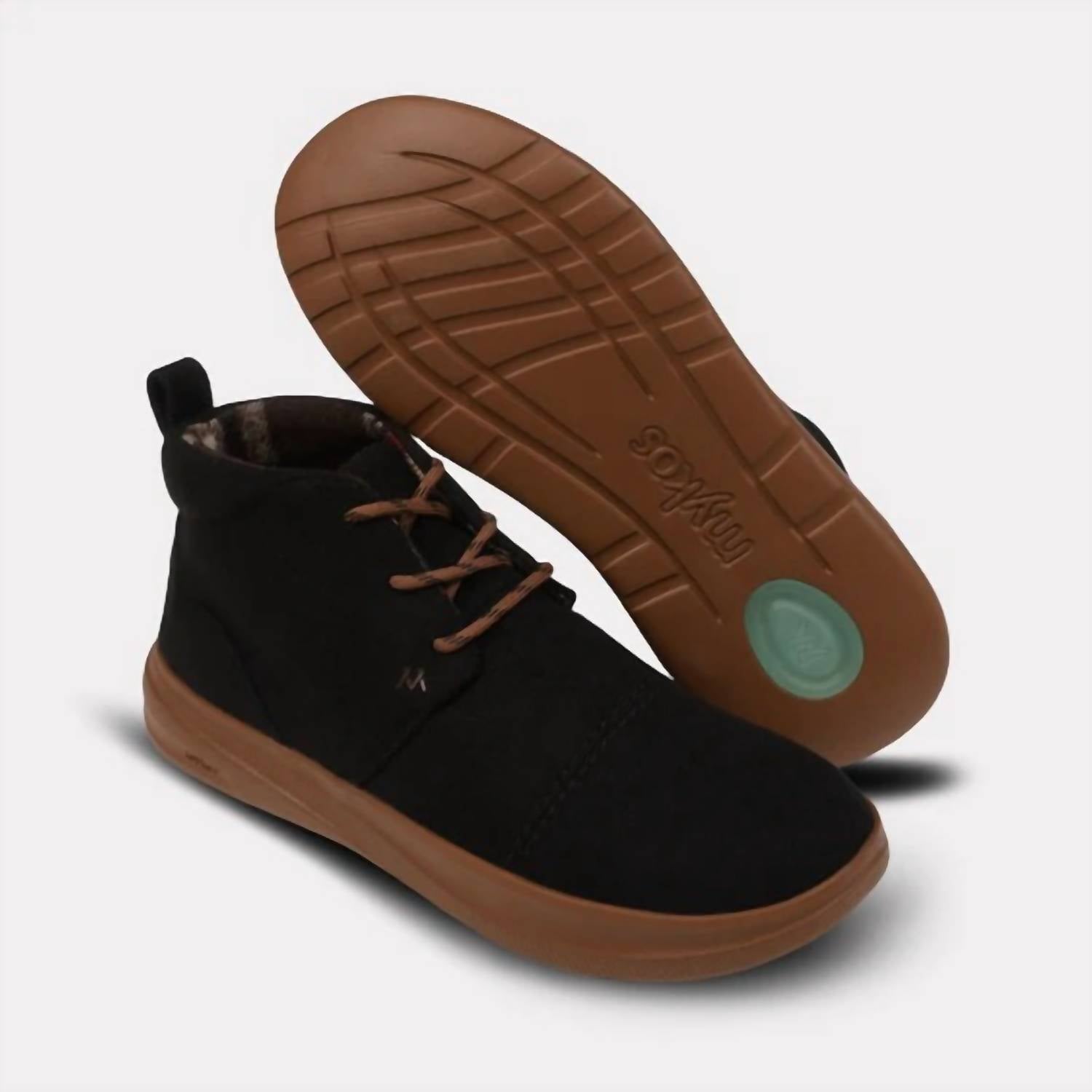 Mykos Men's Koen Lace-up Travel Sneaker in black - men's sneaker - view 8
