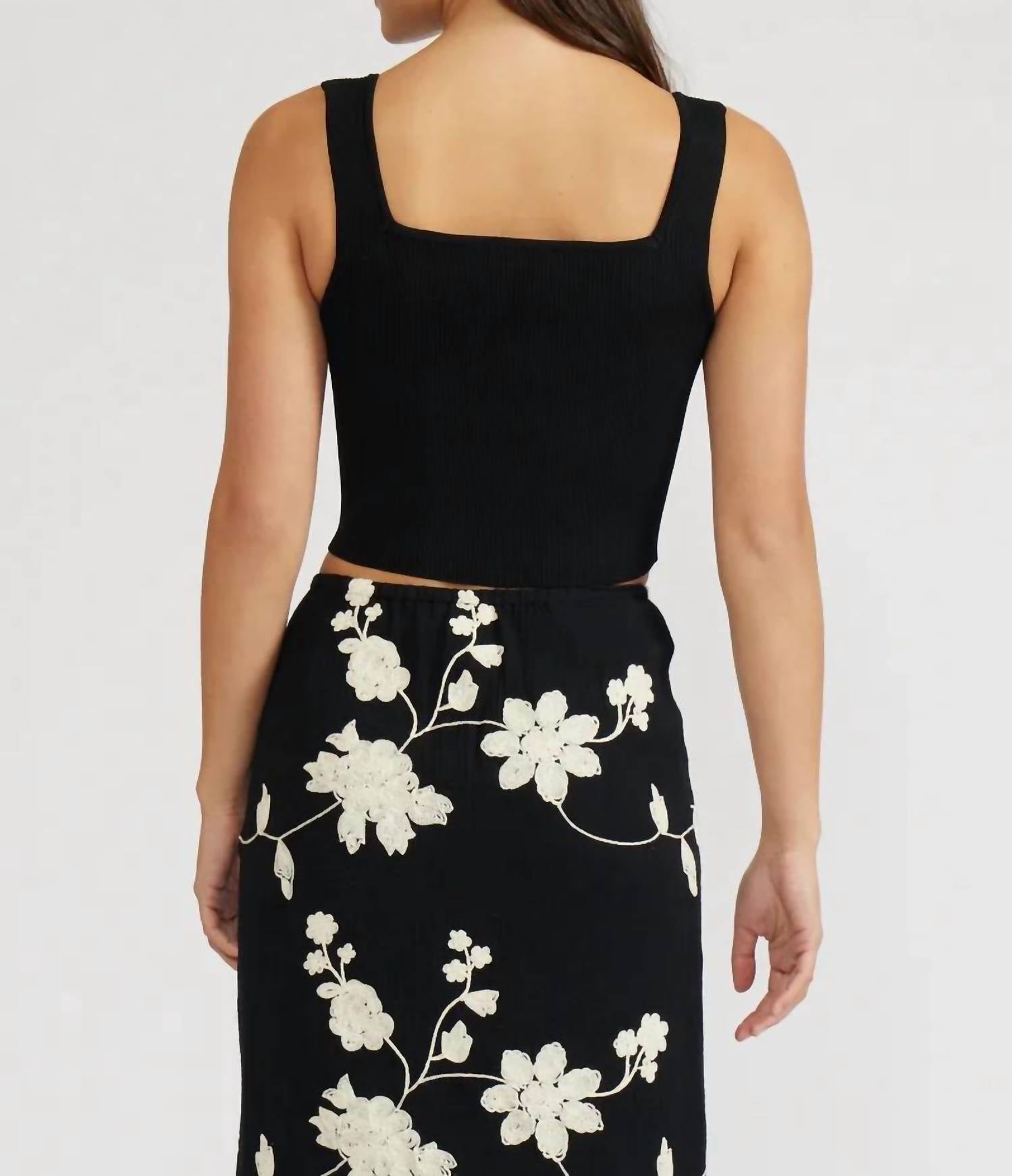 Lucy Paris - Baez Crop Top