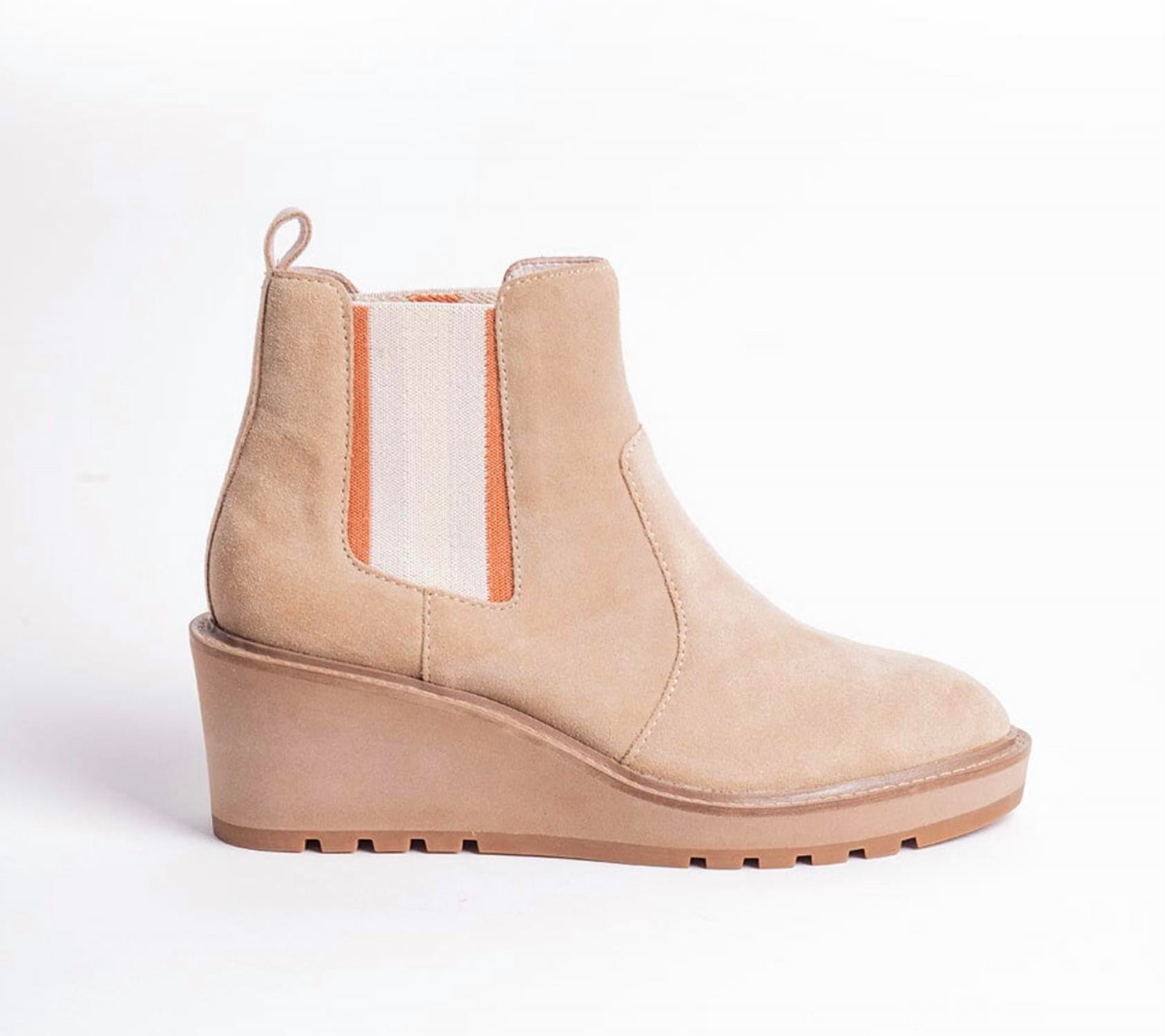 CECELIA NEW YORK Women's Gemma Boots in sand - women's shoe - alternate view