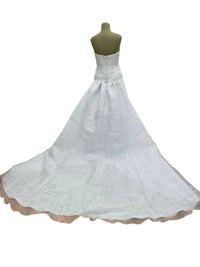 Mary'S Bridal - Women's Off Shoulder Bridal Dress