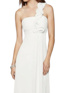 Last Dress - One-Shoulder Chiffon Gown
