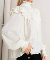 Flying Tomato - Eloise High Neck Top