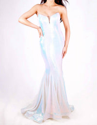 Ava Presley - Strapless Sweetheart Sequin Gown