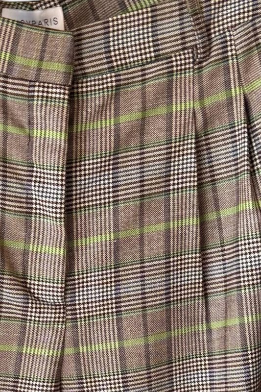 Lucy Paris - Women's Sherlock Plaid Pants