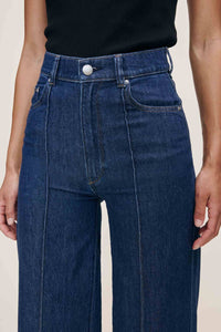 DL1961 - Women's Hepburn Wide Leg Jeans in inkwell - women's jeans - view 4