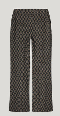 Summum - Jacquard Plaid Pants