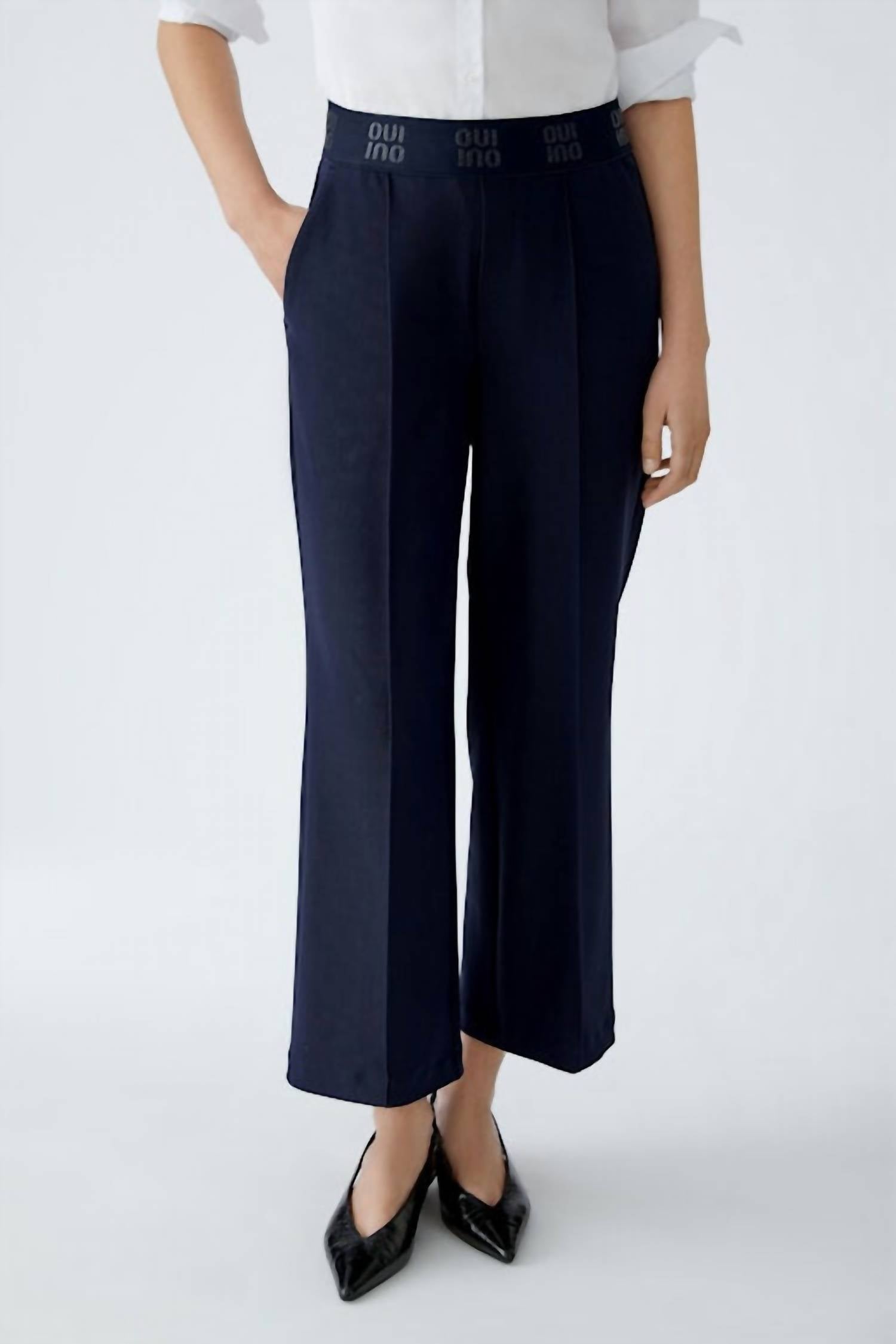 Oui - Banded Pant