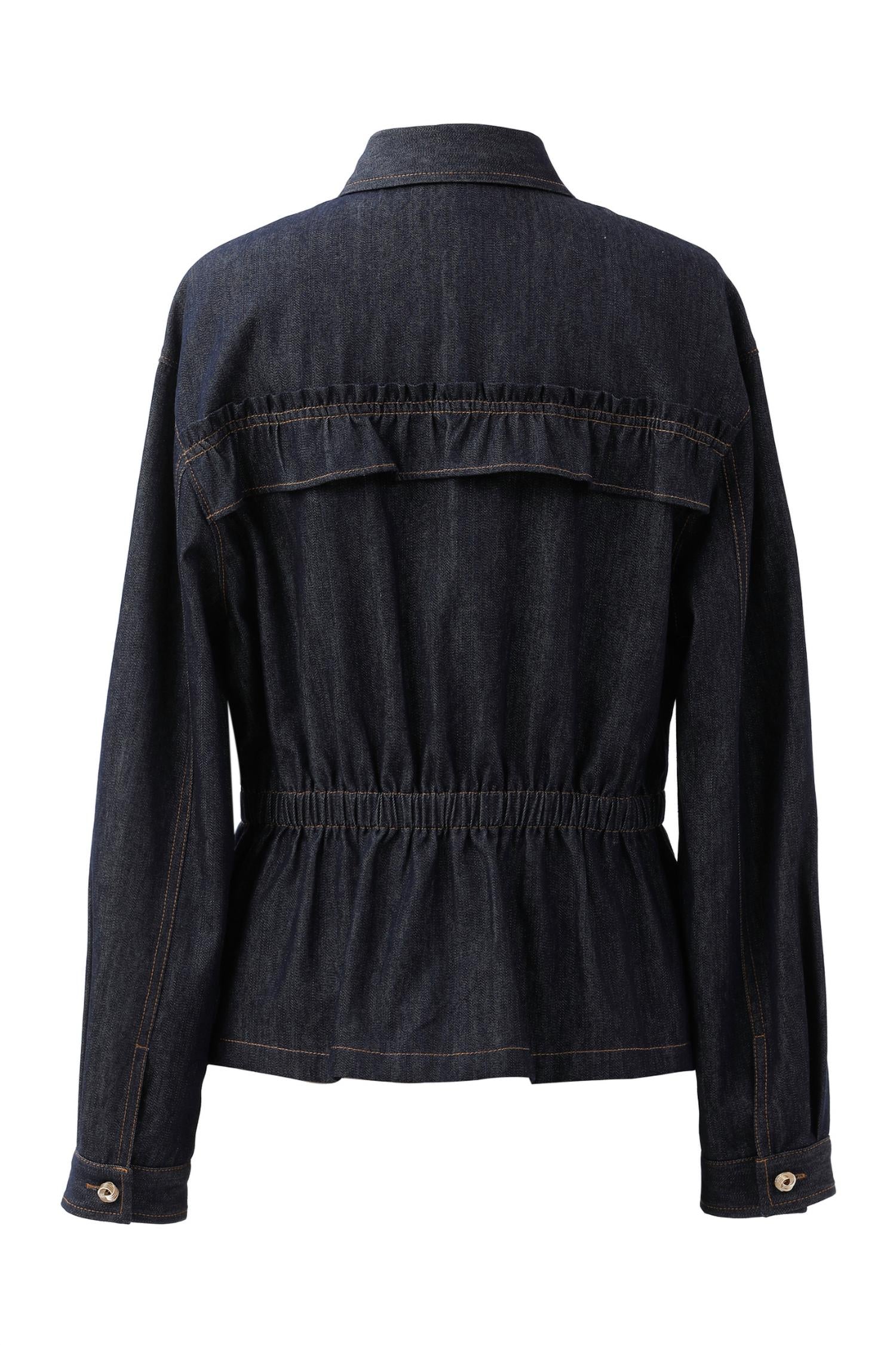 Emily Lovelock - Elle Denim Blouse