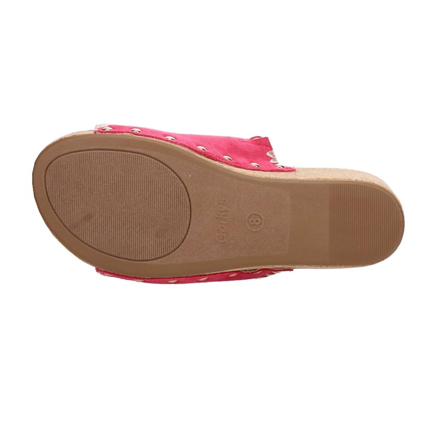 Corkys Footwear - Women's Stitch & Slide Wedge Sandal