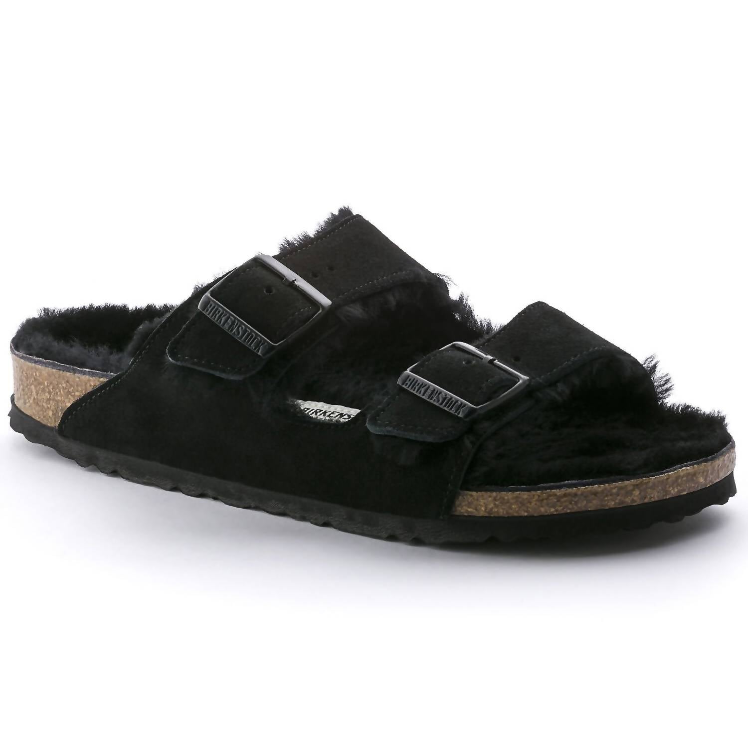 Birkenstock - Men's Arizona Shearling Suede Sandals