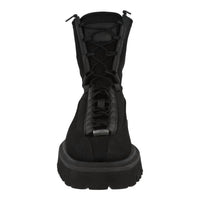 Salvatore Ferragamo Women's Atlante Lace-up Ankle Boots in black - women's shoe - view 4