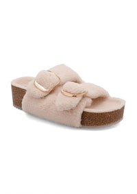 MIA Women's Qianna Platform Slide Sandals in natural - women's sandal