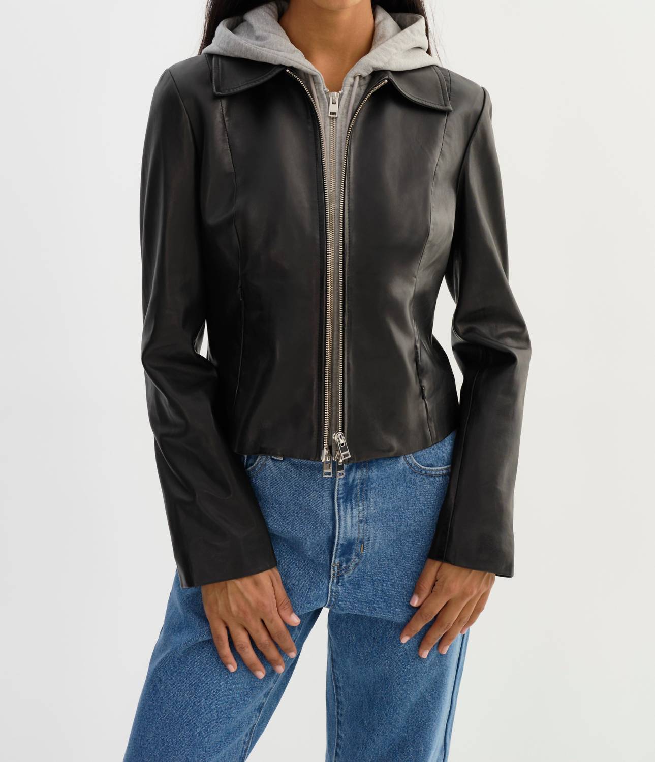 Lamarque - Sally Leather Biker Jacket
