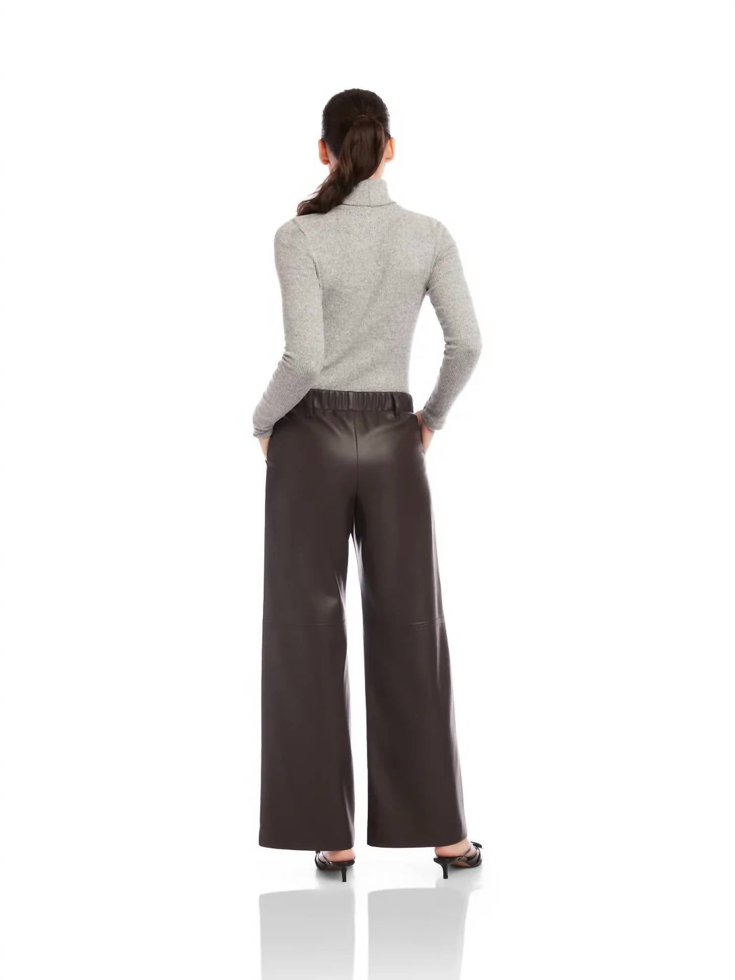 Fifteen Twenty - Lara Faux Leather Pants