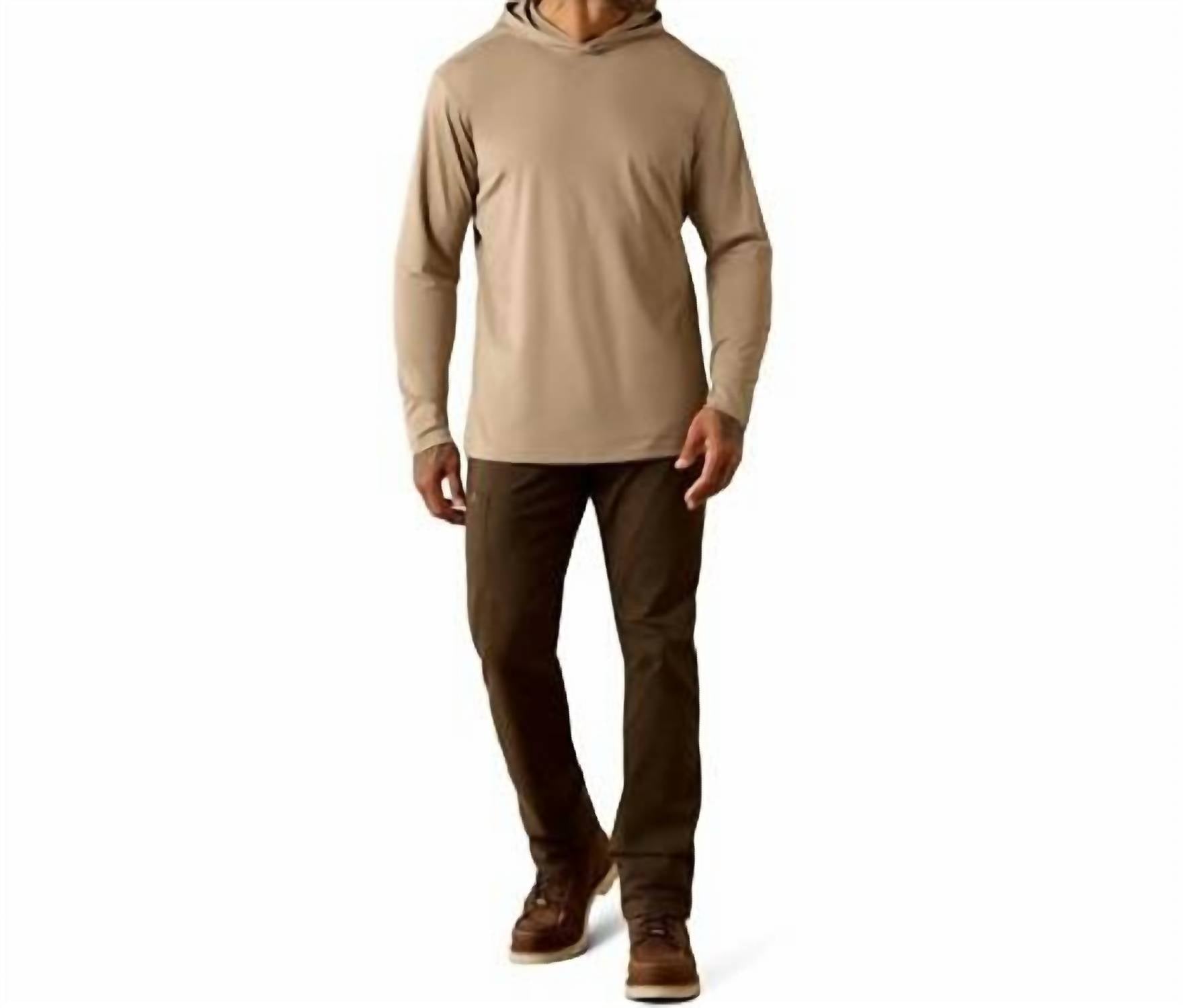Ariat - Men's Rebar Sunblocker Outdoor Hooded Long Sleeve T-shirt