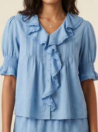 Strawberry Paris - Greta Cotton Blouse