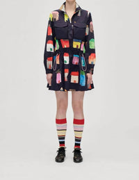 Stine Goya - Pullover Parka Dress