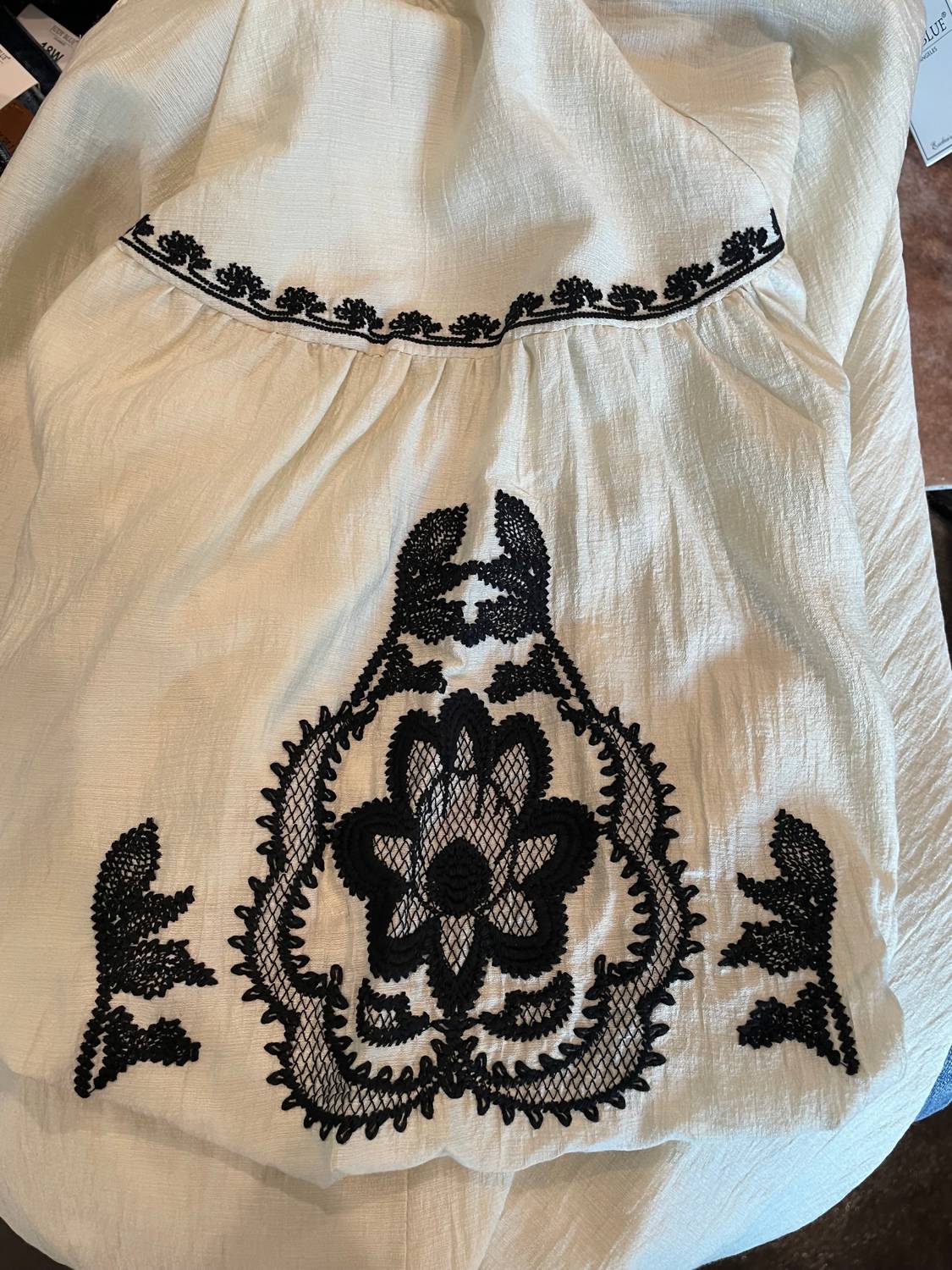 Umgee - Boho Chic Embroidered Blouse