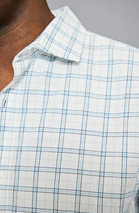 Billy Reid - Seersucker Plaid Hutcheson Sport Shirt
