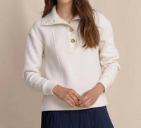 Southern Tide - Tonya Button Mock Pullover
