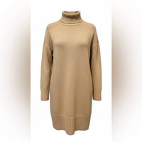Zenana - Women's Turtleneck Sweater Dress