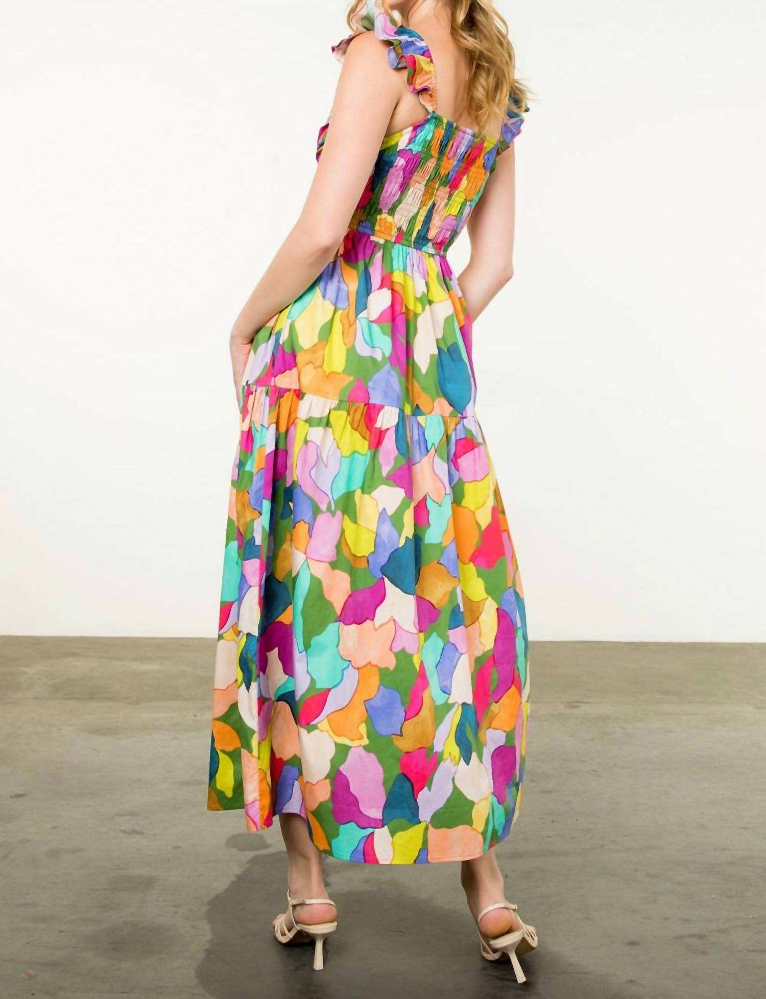 Thml - Arden Floral Midi Dress