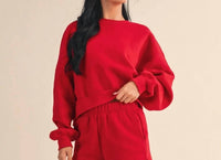 Kimberly C - Erin Cozy Fleece Crewneck Sweatshirt