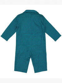 Petit Confection - Kids' Checkered Flannel Romper