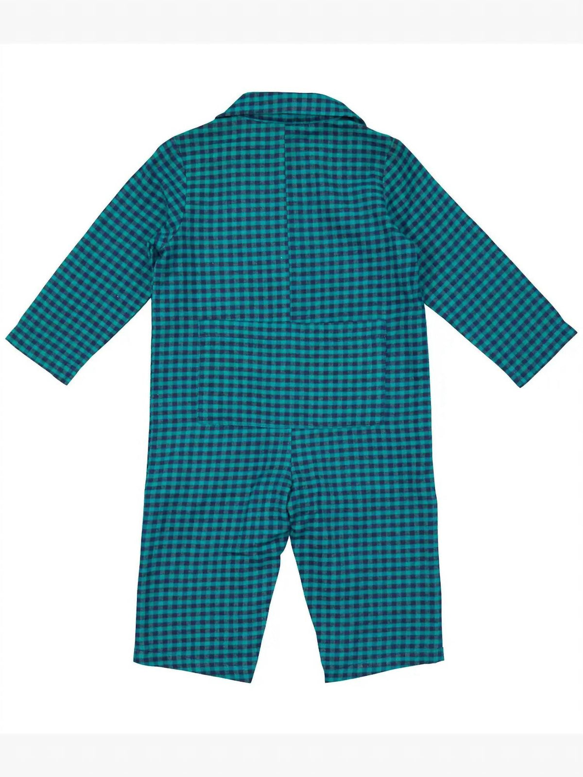Petit Confection - Kids' Checkered Flannel Romper