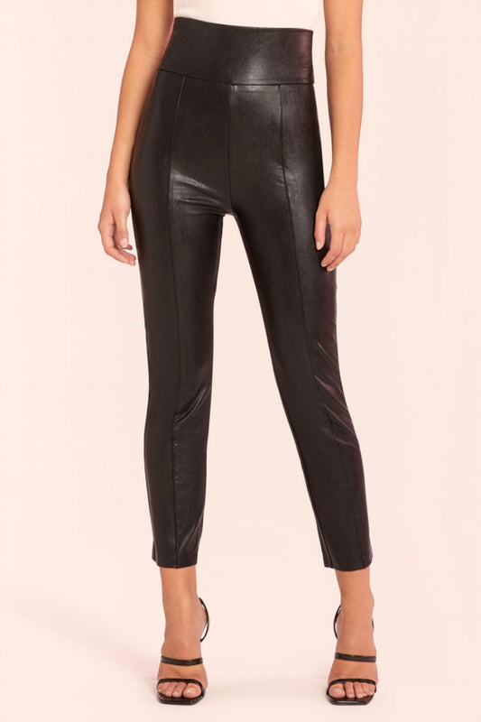 Romana Faux Leather Pull-on Pants