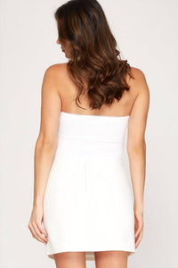 Mini Skirt with Side Slit