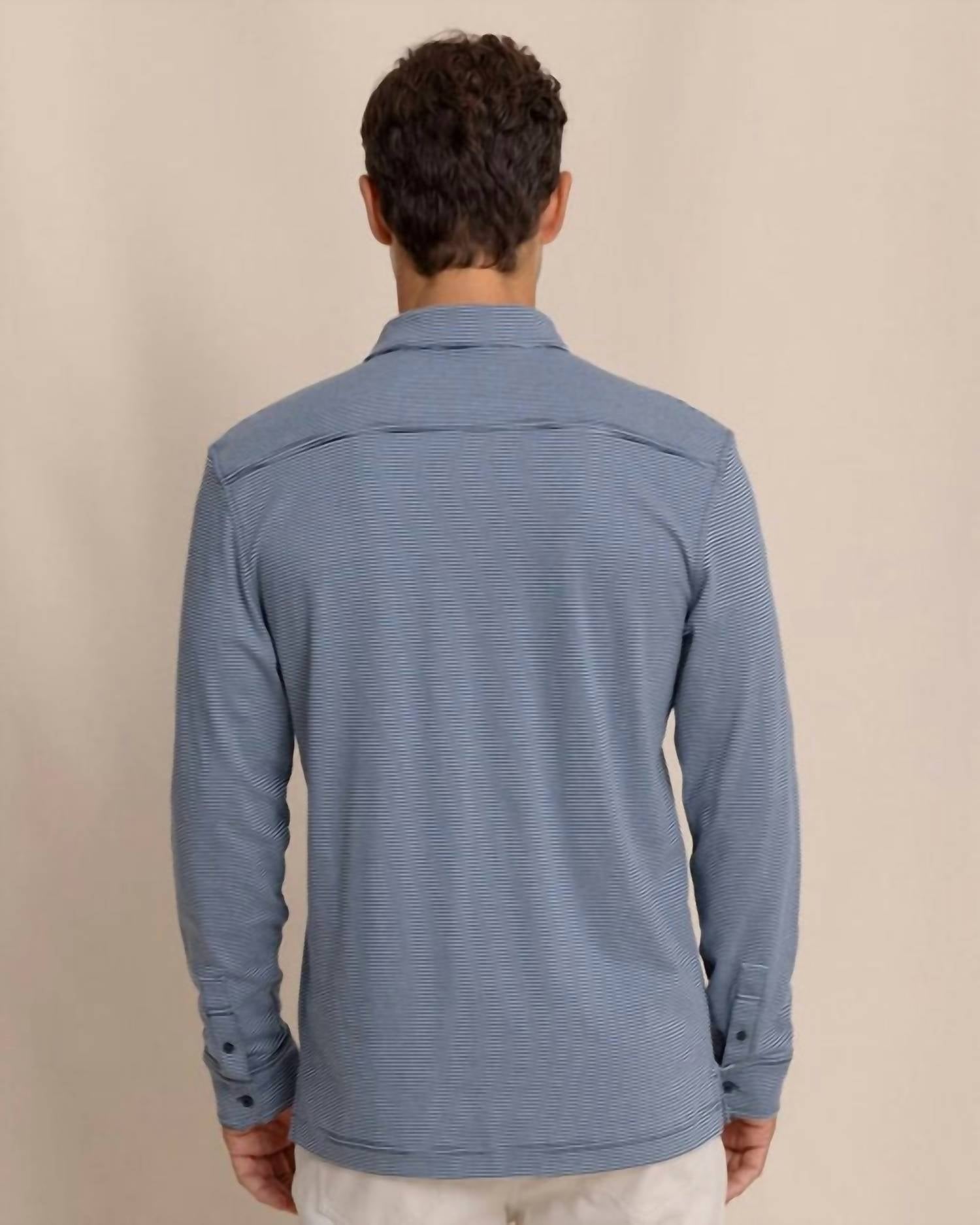 Southern Tide - Sandy Cay Long Sleeve Knit Polo