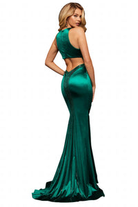 Sherri Hill - Metallic Mermaid Gown