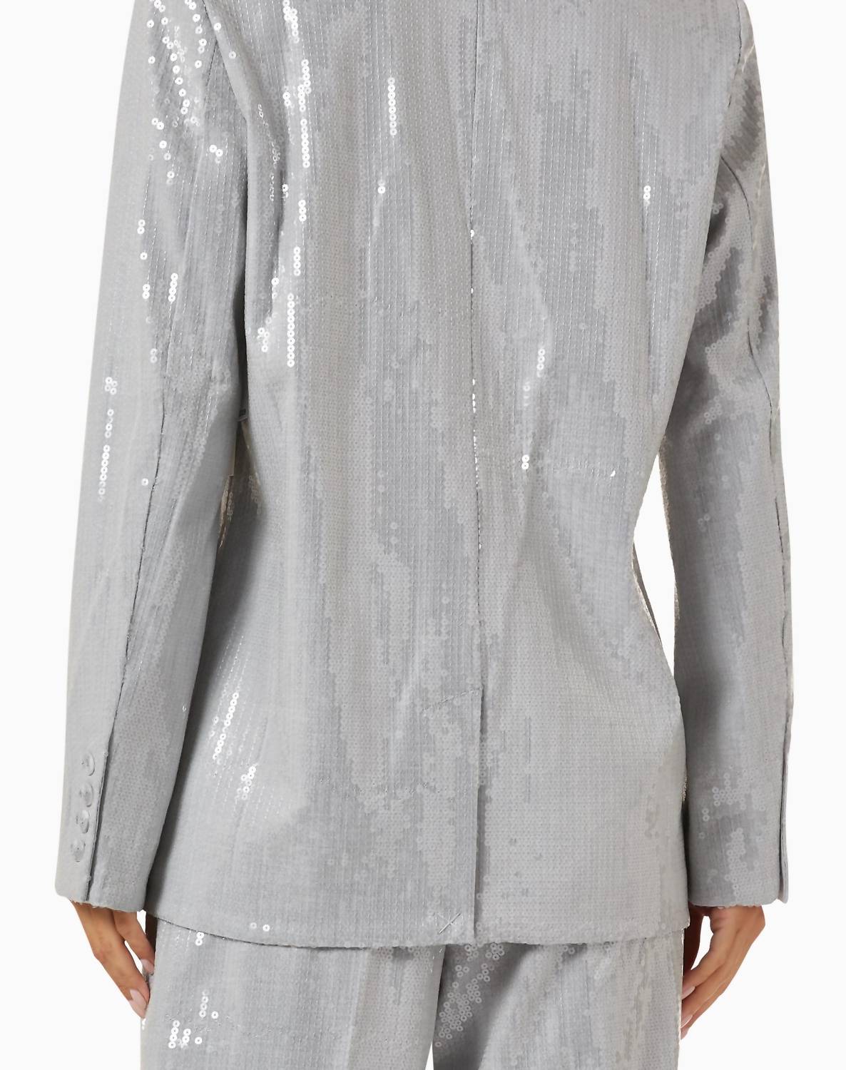 Good American - Oversized Sequined Blazer