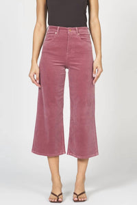 DEAR JOHN DENIM Audrey Wide Leg Pant in lilac - women's pants