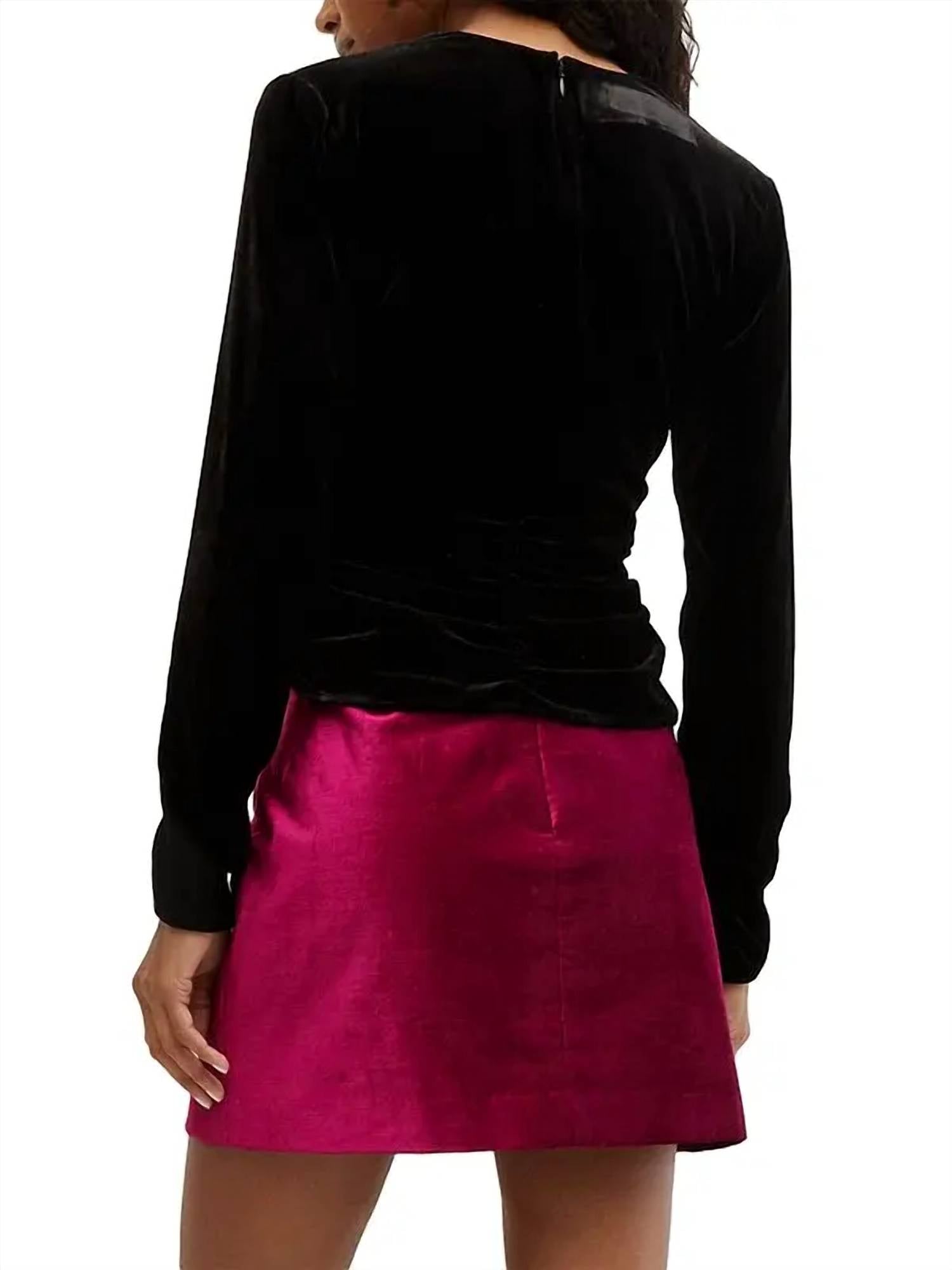 Veronica Beard - Velvet Pelona Top