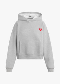 Favorite Daughter - Heart Embroidered Hoodie
