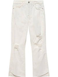Frame - Super High Crop Mini Boot Jeans